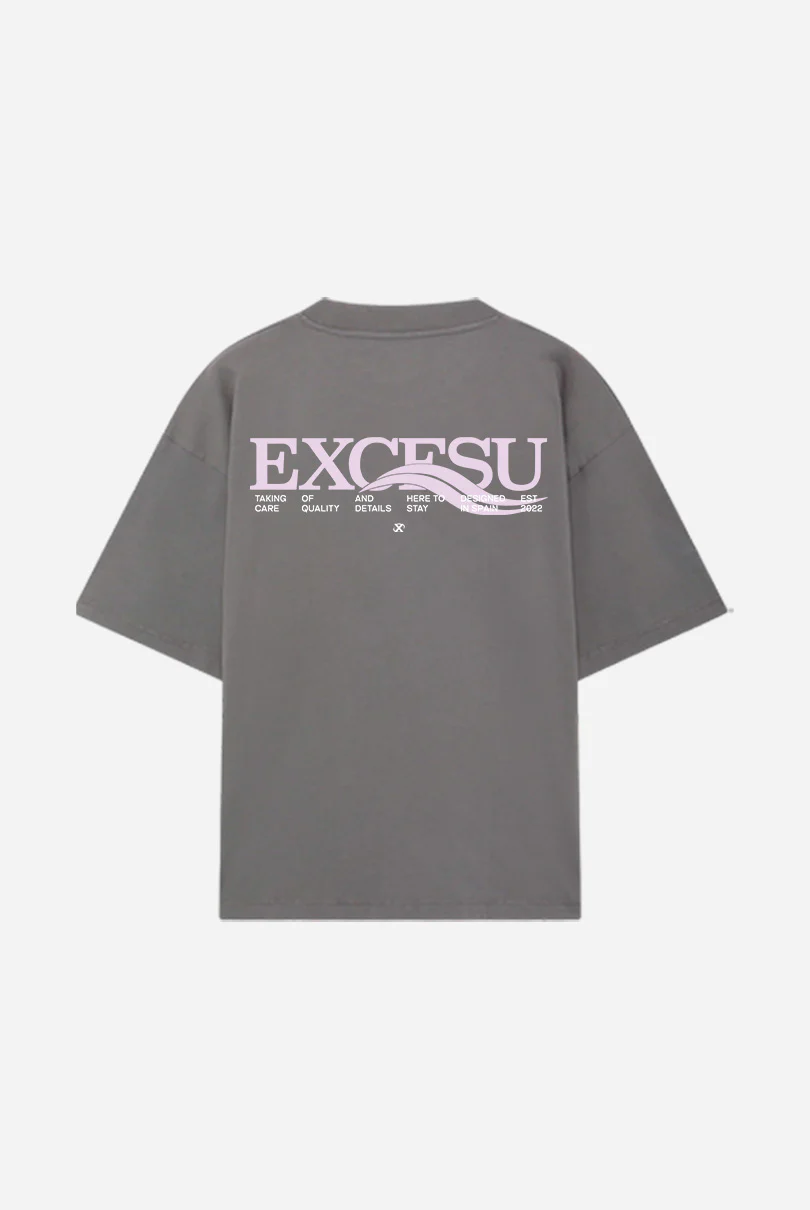 Dark Gray Waves T-Shirt