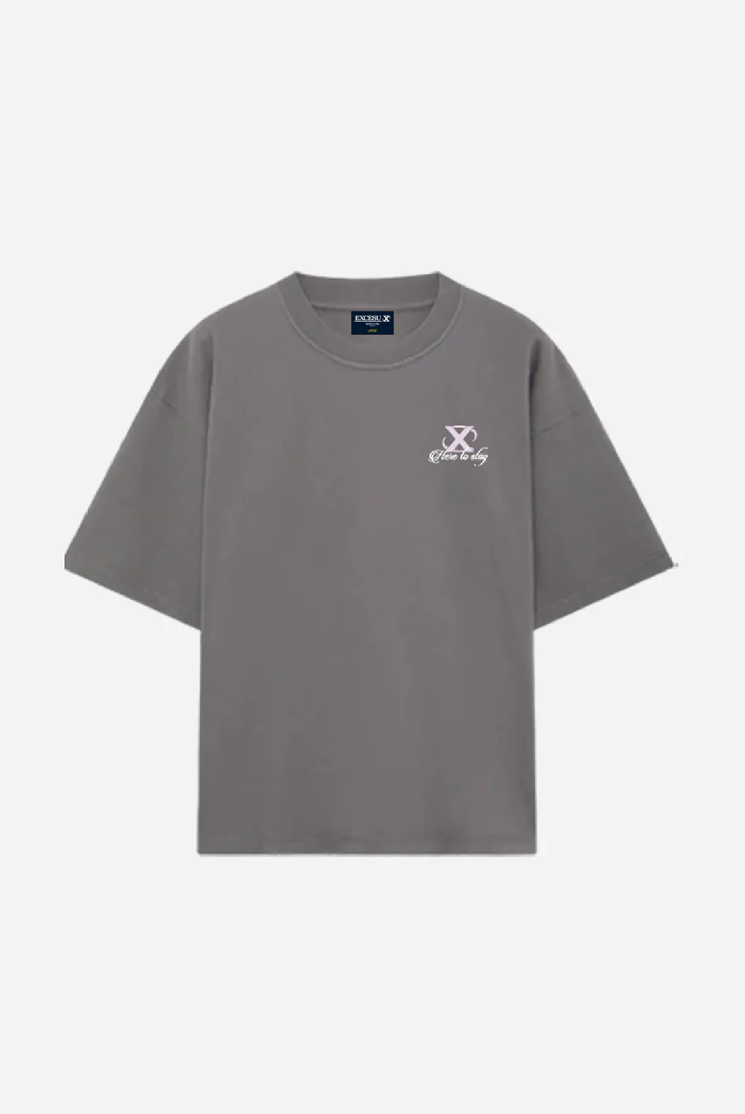 Dark Gray Waves T-Shirt - Image 2