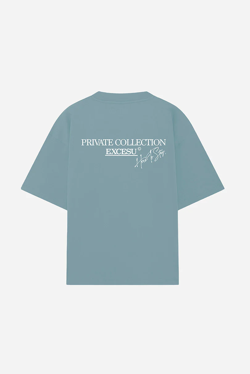 Camiseta Celeste Signature Oversize - Image 2