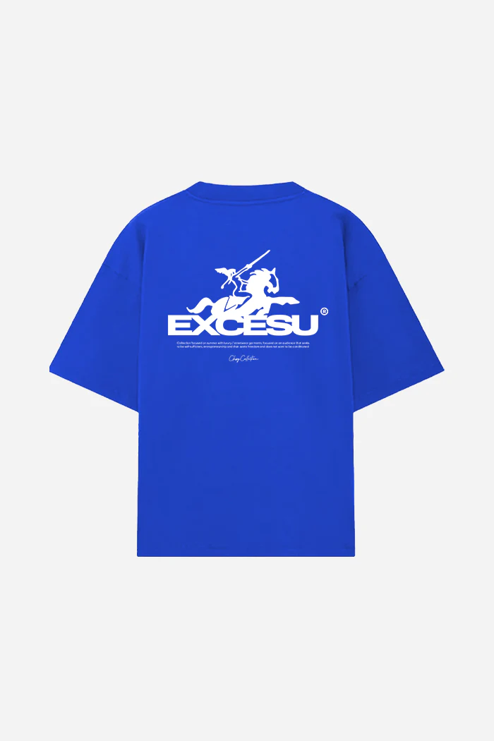 Electric Blue Horse T-shirt