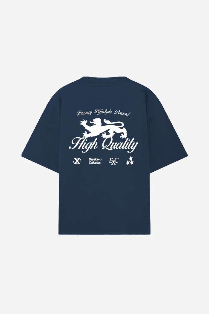 Indigo Blue Lion T-Shirt